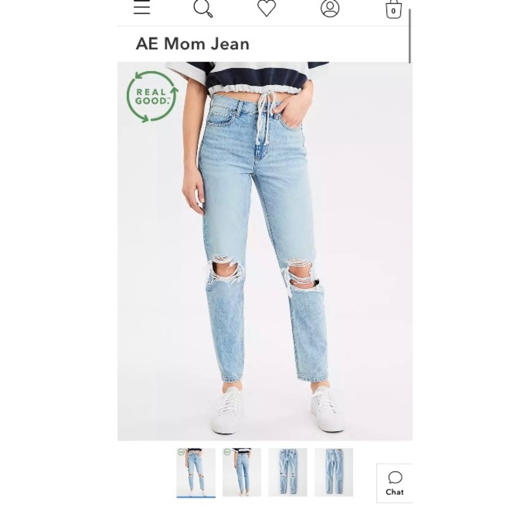 American Eagle Mom Jean 2 Short